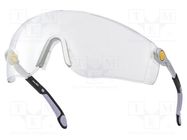 Safety spectacles; Lens: transparent; Classes: 1; LIPARI2; 34g DELTA PLUS