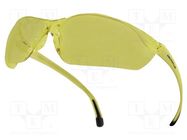 Safety spectacles; Lens: yellow; Classes: 1; Features: UV400; MEIA DELTA PLUS