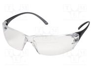 Safety spectacles; Lens: transparent; Classes: 1; MILO DELTA PLUS