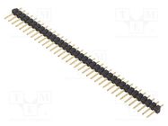 Pin header; pin strips; male; PIN: 36; straight; 2.54mm; THT; 1x36 FISCHER ELEKTRONIK
