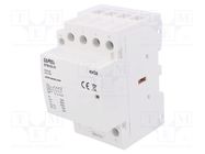 Contactor: 4-pole installation; 63A; 230VAC; NC + NO x3; -5÷60°C 