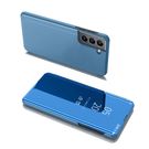 Clear View Case flip cover for Samsung Galaxy S22 blue, Hurtel