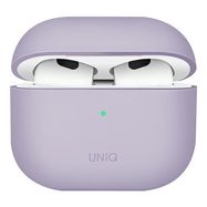 UNIQ etui Lino AirPods 3 gen. Silicone lawendowy/lavender, UNIQ