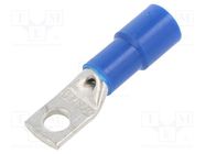 Tip: ring tube; M6; Ø: 6.5mm; 16mm2; crimped; for cable; insulated BM GROUP