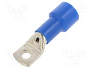 Tip: ring tube; M8; Ø: 8.5mm; 70mm2; crimped; for cable; insulated BM GROUP