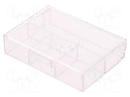 Container: collective; with partitions; 75x51x15mm TEKO