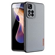 Dux Ducis Fino case nylon covered cover Xiaomi Redmi Note 11 Pro+ 5G (China) / 11 Pro 5G (China) / Mi11i HyperCharge / Poco X4 NFC 5G blue, Dux Ducis