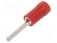 Tip: wire pin; Ø: 1.9mm; 0.25÷1.5mm2; crimped; for cable; insulated BM GROUP