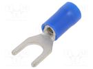 Tip: fork; M5; Ø: 5.3mm; 1.5÷2.5mm2; crimped; for cable; insulated BM GROUP