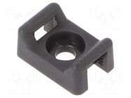 Holder; screw; polyamide; UL94V-2; black; Tie width: 3.6mm BM GROUP