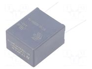 Capacitor: polypropylene; X1; R47 X1; 1.5uF; 32x37x22mm; THT; ±10% KEMET