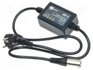 Test acces: mains adapter; black; EU plug SONEL