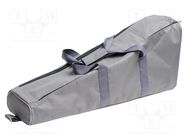 Bag; grey; fabric SONEL
