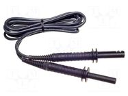 Test lead; banana plug 4mm,both sides; shielded; Urated: 5kV SONEL