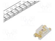 LED; SMD; 1206; orange; 60÷100mcd; 3.2x1.6mm; 140°; 2÷2.4V; 20mA NTE Electronics