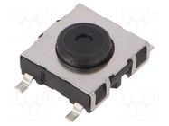 Microswitch TACT; SPST-NO; Pos: 2; 0.05A/42VDC; SMD; 2.2N; 4.95mm SCHURTER