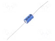 Capacitor: electrolytic; THT; 47uF; 40VDC; Ø6x10mm; ±20%; 2500h VISHAY