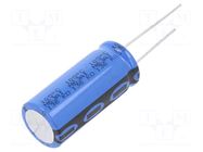 Capacitor: electrolytic; low ESR; THT; 4700uF; 16VDC; Ø16x35mm VISHAY