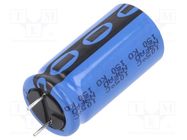 Capacitor: electrolytic; THT; 2200uF; 35VDC; Ø16x31mm; Pitch: 7.5mm VISHAY