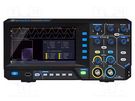 Oscilloscope: digital; DSO; Ch: 2; 100MHz; 1Gsps; 10kpts; LCD TFT 7" PEAKTECH