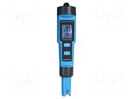 Meter: pH; LED; 0,00÷14,00pH; 0÷50°C; Accur: ±1°C; IP65; Illumin: yes PEAKTECH