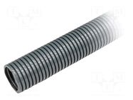 Protective tube; Size: 23; polyamide; grey; Polyamide-Conduit HUMMEL