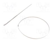 Cable tie; L: 840mm; W: 7.9mm; stainless steel AISI 304; 1112N RAYCHEM RPG