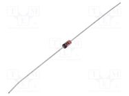 Diode: Zener; 0.5W; 24V; 5mA; reel,tape; DO35; single diode 