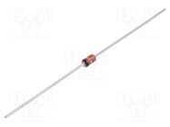 Diode: Zener; 1.3W; 4.3V; 50mA; reel,tape; DO41; single diode 