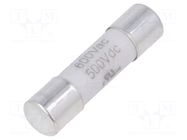 Fuse: fuse; 500mA; 500VAC; time-lag; ceramic,cylindrical; 5x20mm BEL FUSE