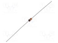 Diode: Zener; 0.5W; 18V; 5mA; reel,tape; DO35; single diode 