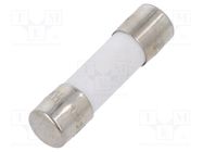 Fuse: fuse; quick blow; 15A; 250VAC; ceramic; 5x20mm; brass; FCD OPTIFUSE