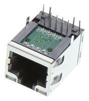 RJ45 CONNECTOR, JACK, 8P8C, 1 PORT, TH