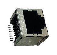 RJ45 CONN, JACK, 8P8C, 1PORT, SMT