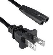 POWER CORD, NEMA 1-15P/IEC C7, 1.83M, 7A