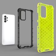 Honeycomb case armored cover with a gel frame for Samsung Galaxy A03s (166.5) blue, Hurtel