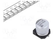 Capacitor: electrolytic; SMD; 22uF; 25VDC; ±20%; -55÷105°C; 2000h VISHAY