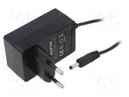 Power supply: switching; mains,plug; 5VDC; 3A; 15W; Plug: EU; 82% ESPE