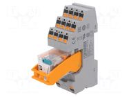 Relay: interface; 4PDT; Ucoil: 24VDC; 6A; 6A/250VAC; 6A/250VDC PHOENIX CONTACT