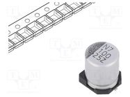 Capacitor: electrolytic; low ESR; SMD; 100uF; 25VDC; Ø6.3x7.7mm VISHAY