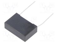 Capacitor: polypropylene; X2; R53; 1uF; 26.5x17x8.5mm; ±20%; 22.5mm KEMET