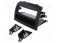 Radio frame; Toyota; 1 DIN; black METRA