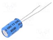 Capacitor: electrolytic; THT; 33uF; 63VDC; ±20%; 2000h; -40÷105°C VISHAY