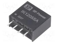 Converter: DC/DC; 250mW; Uin: 12VDC; Uout: 5VDC; Iout: 50mA; SIP; THT XP POWER