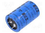 Capacitor: electrolytic; SNAP-IN; 330uF; 400VDC; Ø30x45mm; ±20% VISHAY