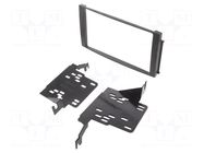 Radio frame; Hyundai; 2 DIN; black METRA