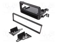 Radio frame; Toyota; 1 DIN; black METRA