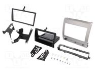 Radio frame; Toyota; 1 DIN,2 DIN; grey METRA