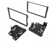 Radio frame; Honda; 2 DIN; black METRA
