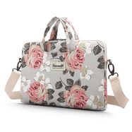 Canvaslife Briefcase bag for a 13-14&quot; laptop - white and pink, Canvaslife